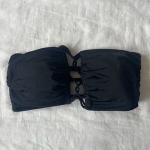 Victoria's Secret | Black Strapless Bikini Top